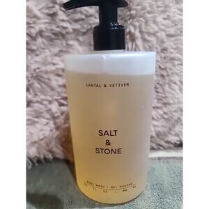 Salt & Stone Body Wash Santal & Vetiver 15.2 fl oz New